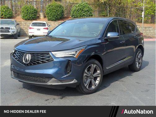 Canyon River Blue Metallic 2025 Acura RDX Technology Package