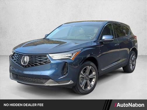 Canyon River Blue Metallic 2025 Acura RDX Technology Package