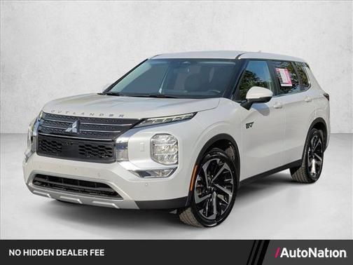 Black 2024 Mitsubishi Outlander PHEV SE S-AWC