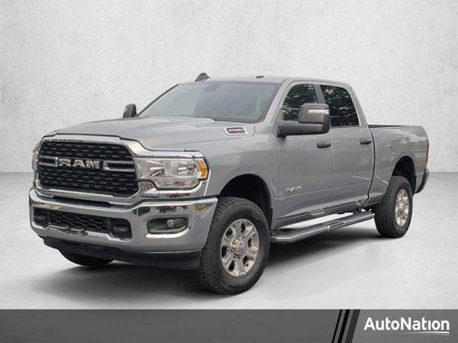 Billet Silver Metallic Clearcoat 2024 RAM 2500 Big Horn Crew Cab 4x4 6'4' Box