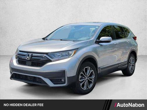 Lunar Silver Metallic 2021 Honda CR-V AWD EX-L