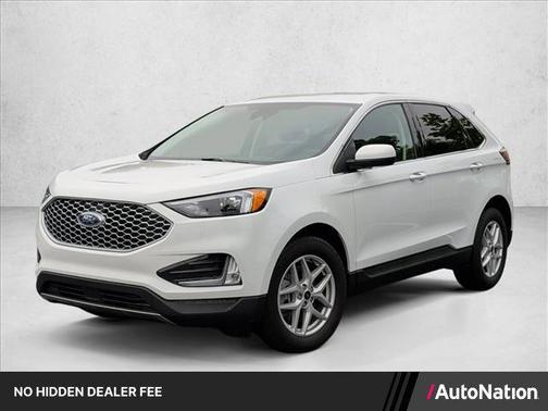 Oxford White 2023 Ford Edge SEL