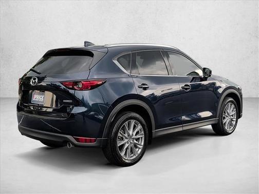 Deep Crystal Blue Mica 2021 Mazda CX-5 Grand Touring