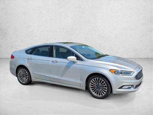 Ingot Silver Metallic 2018 Ford Fusion Titanium