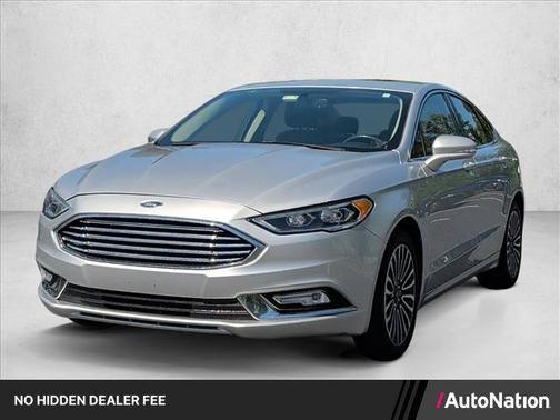 Ingot Silver Metallic 2018 Ford Fusion Titanium