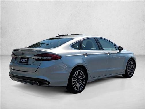 Ingot Silver Metallic 2018 Ford Fusion Titanium