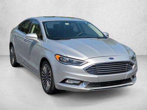 Ingot Silver Metallic 2018 Ford Fusion Titanium
