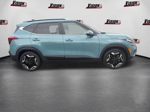 Pluton Blue 2024 Kia Seltos SX Turbo