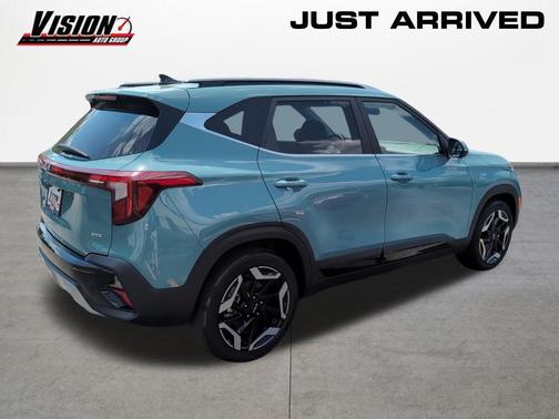 Pluton Blue 2024 Kia Seltos SX Turbo