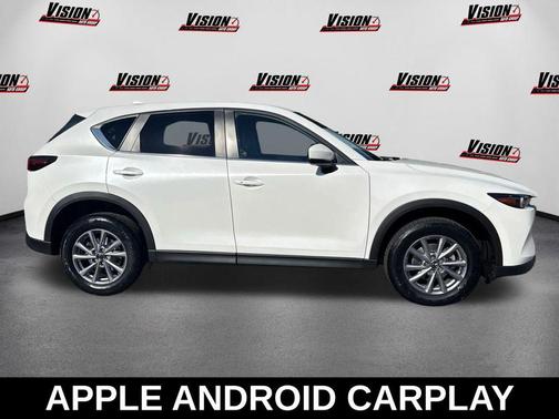 Snowflake White Pearl Mica 2022 Mazda CX-5 2.5 S Preferred Package