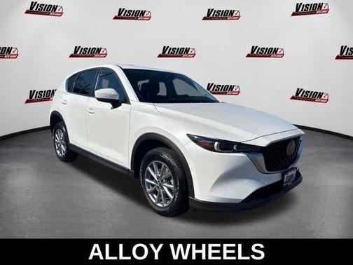 Snowflake White Pearl Mica 2022 Mazda CX-5 2.5 S Preferred Package