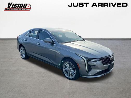 Argent Silver Metallic 2023 Cadillac CT4 Premium Luxury