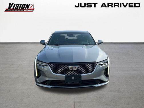 Argent Silver Metallic 2023 Cadillac CT4 Premium Luxury