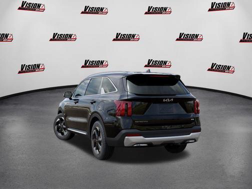 Aurora Black Pearl 2026 Kia Sorento Hybrid EX
