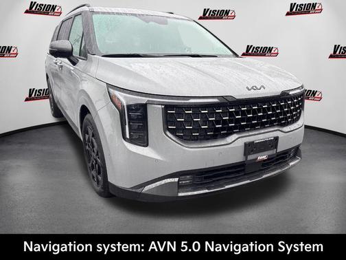 Ceramic Silver 2025 Kia Carnival SX Prestige