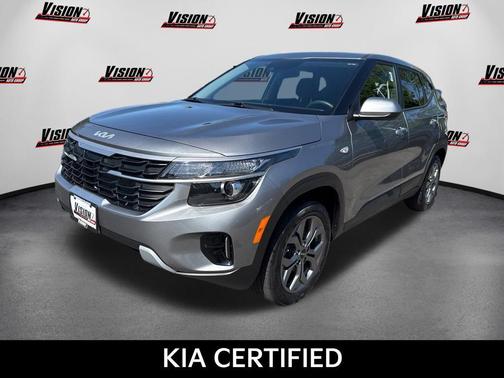 Steel Gray 2024 Kia Seltos LX