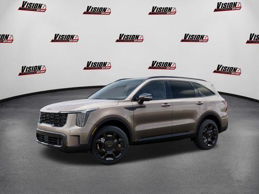 Volcanic Sand 2026 Kia Sorento Hybrid SX Prestige