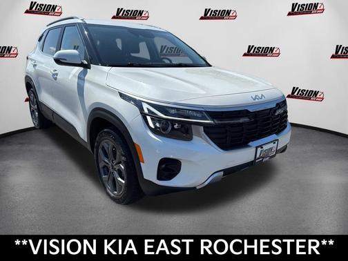 Snow White Pearl 2024 Kia Seltos S