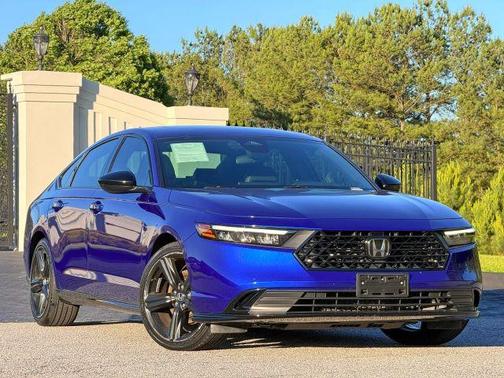 Blue 2023 Honda Accord Hybrid Sport-L