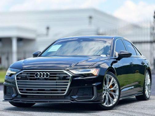Mythos Black Metallic 2019 Audi A6 55 Prestige