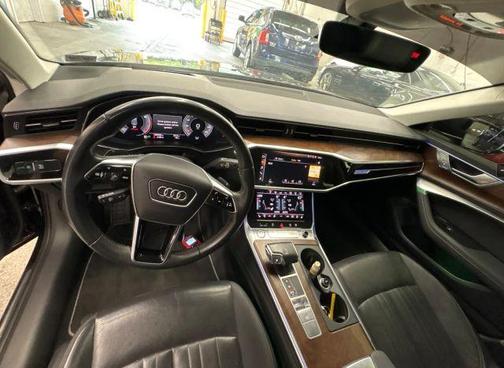 Mythos Black Metallic 2019 Audi A6 55 Prestige