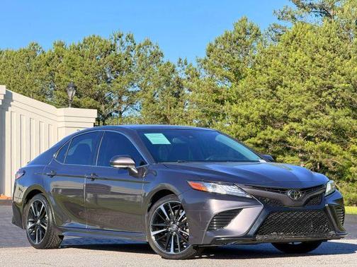 Gray 2019 Toyota Camry XSE