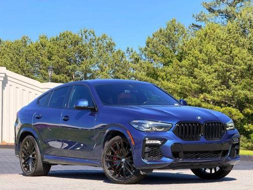 Blue 2021 BMW X6 sDrive40i