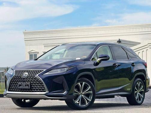 Blue 2020 Lexus RX 450h Base