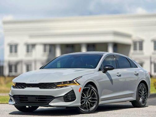 Gray 2024 Kia K5 GT
