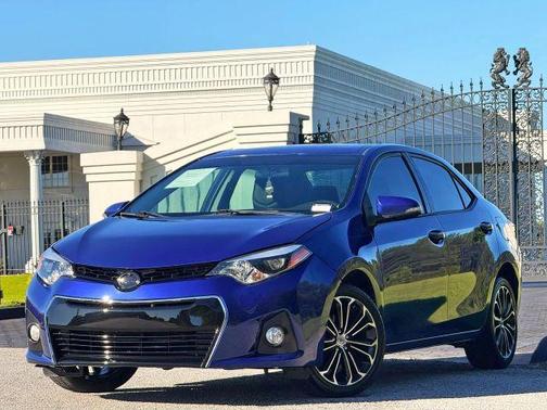 Blue 2016 Toyota Corolla S Plus