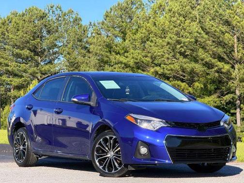 Blue 2016 Toyota Corolla S Plus