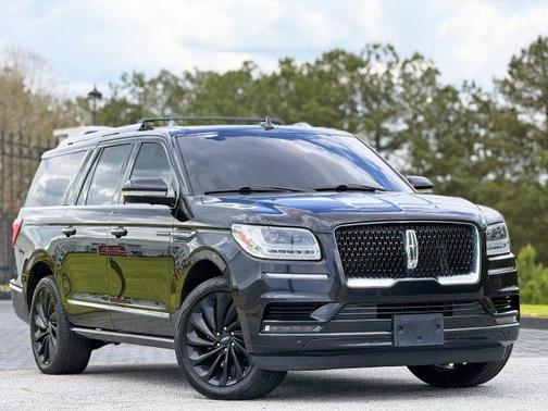 Black 2021 Lincoln Navigator L Reserve