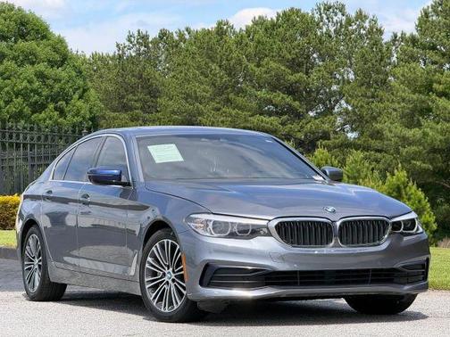 Blue 2019 BMW 530 i xDrive