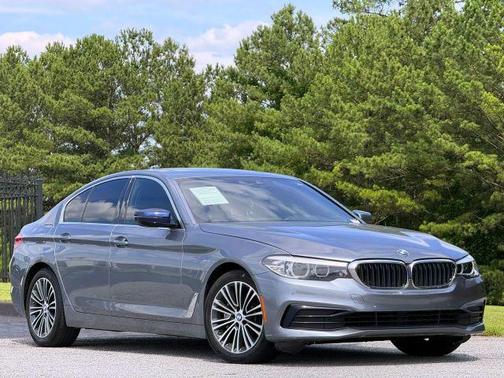 Blue 2019 BMW 530 i xDrive
