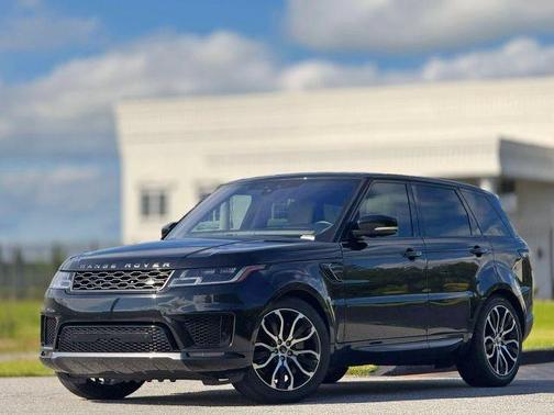 Santorini Black 2021 Land Rover Range Rover Sport HSE Silver Edition