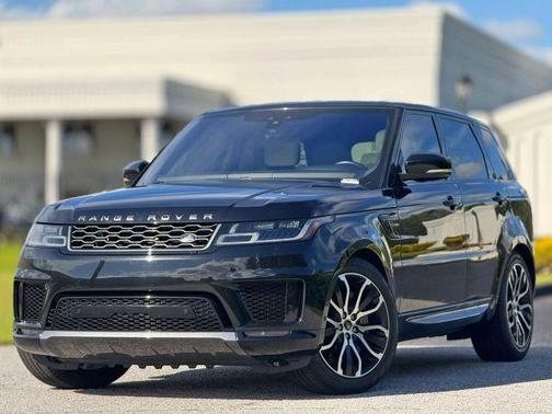 Santorini Black 2021 Land Rover Range Rover Sport HSE Silver Edition