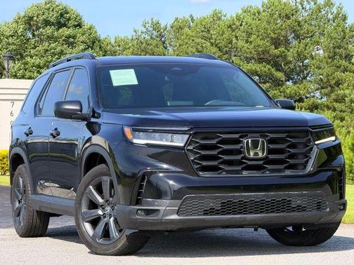 Black 2025 Honda Pilot Sport