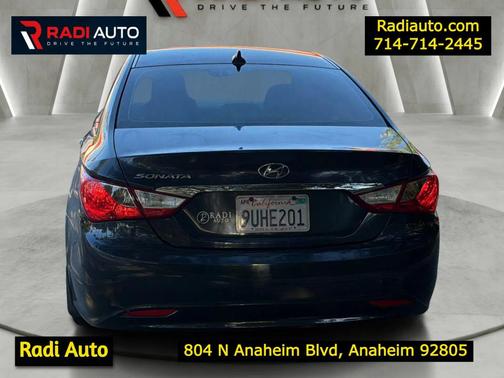 Midnight Black Mica 2012 Hyundai SONATA GLS