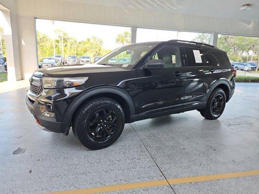 Agate Black Metallic 2022 Ford Explorer Timberline