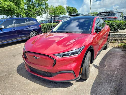 Red Metallic 2024 Ford Mustang Mach-E Premium