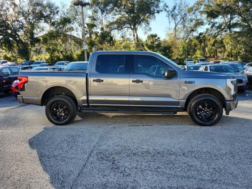 Carbonized Gray Metallic 2025 Ford F-150 Lightning XLT