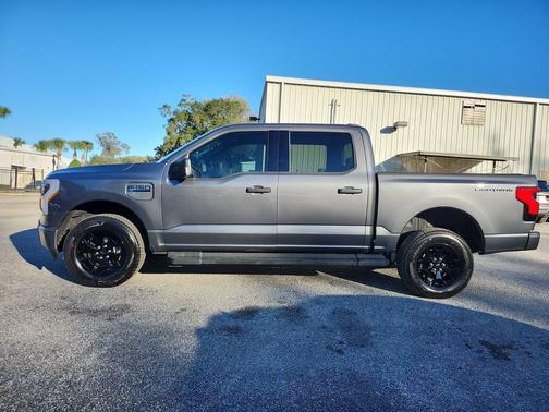 Carbonized Gray Metallic 2025 Ford F-150 Lightning XLT