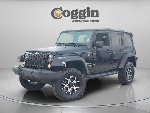 Black Clearcoat 2015 Jeep Wrangler Unlimited Sport