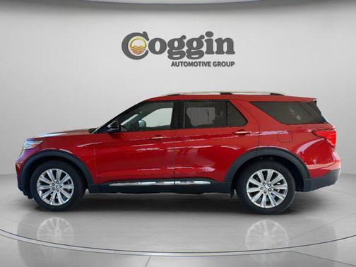 Rapid Red Metallic Tinted Clearcoat 2022 Ford Explorer Limited
