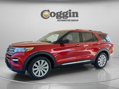 Rapid Red Metallic Tinted Clearcoat 2022 Ford Explorer Limited