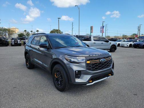 Carbonized Gray Metallic 2026 Ford Explorer Tremor