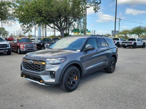 Carbonized Gray Metallic 2026 Ford Explorer Tremor
