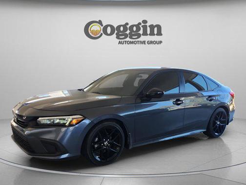 Meteorite Gray Metallic 2023 Honda Civic Sport