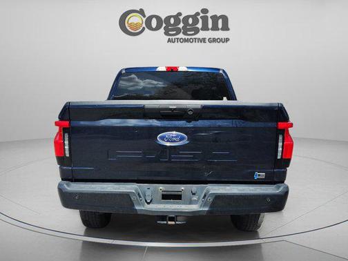 Antimatter Blue Metallic 2022 Ford F-150 Lightning XLT