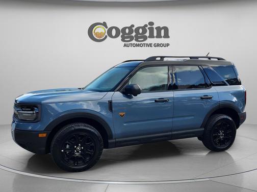 Azure Gray Metallic Tri-Coat 2025 Ford Bronco Sport Badlands